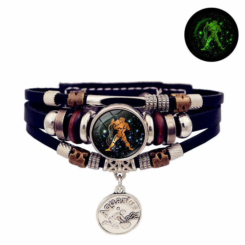 Vintage Bracelet for Men Women Braided
