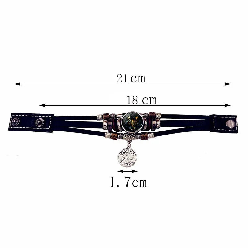 Vintage Bracelet for Men Women Braided